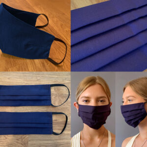 Navy Blue Face Mask