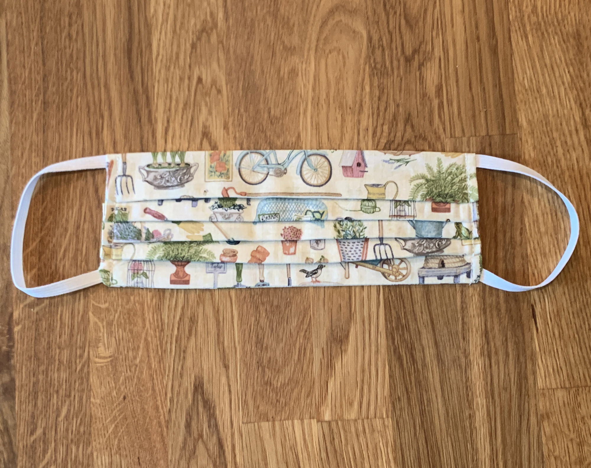 Garden Designer Vintage Face Mask