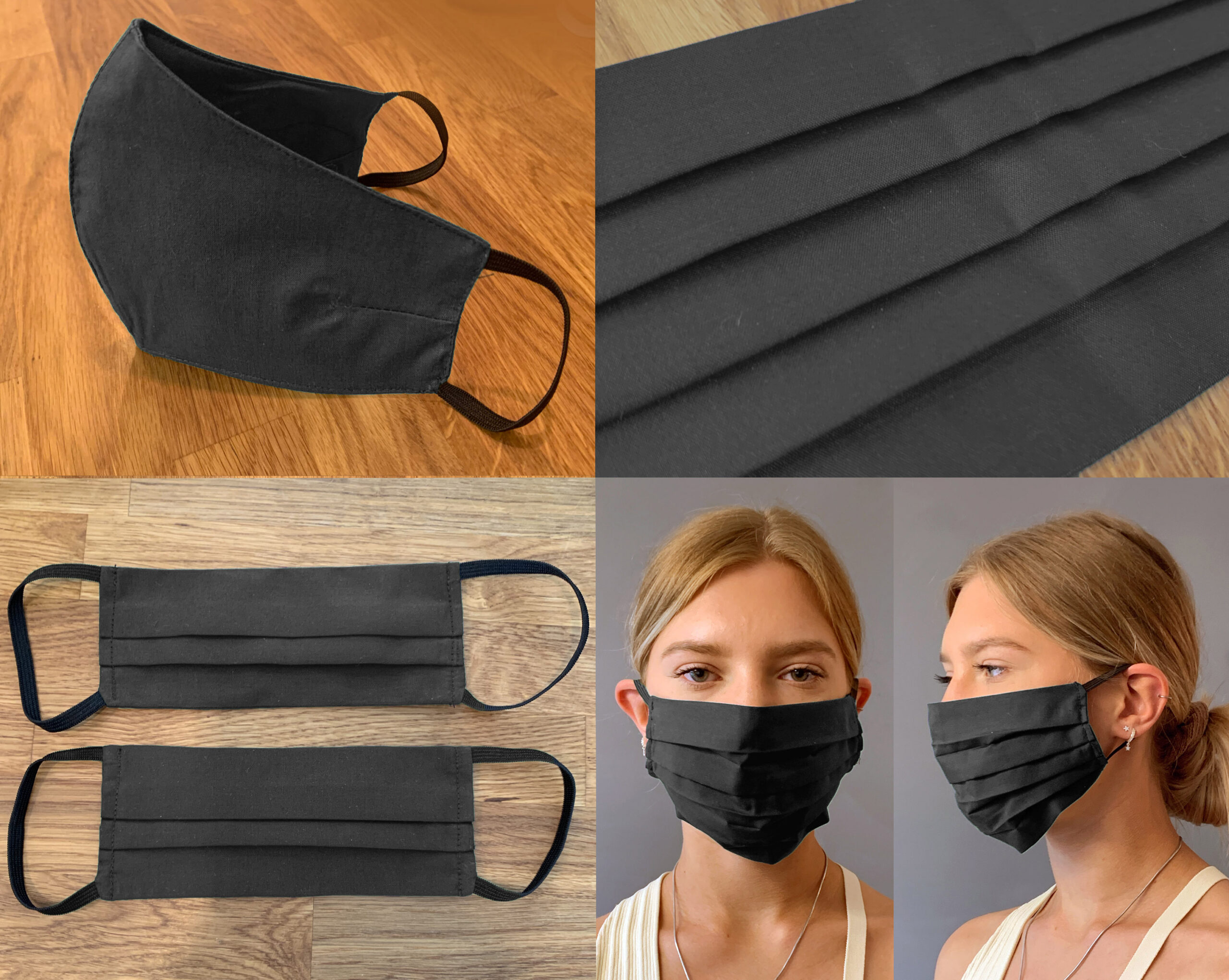 Plain Grey Face Mask