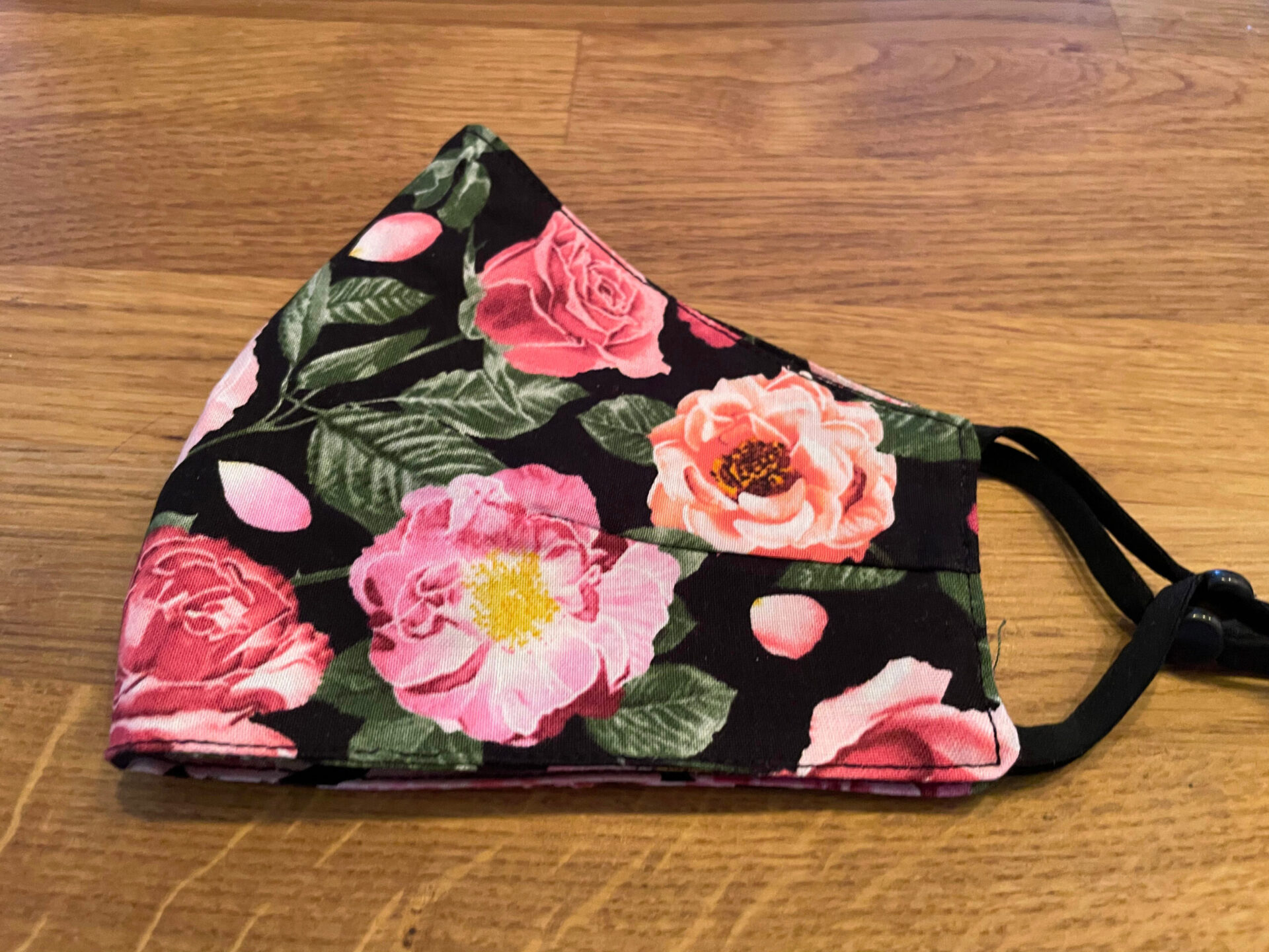 Pink Rose Face Mask