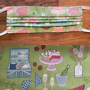 English Picnic Face Mask
