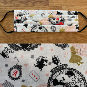 Alice in Wonderland Face Mask